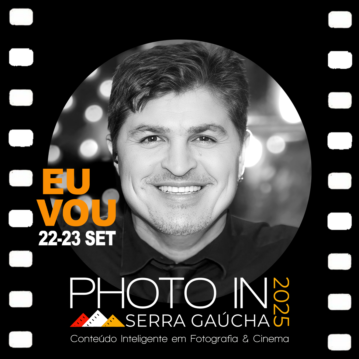 Máscara 'Eu Vou' do Photo in Serra Gaúcha 2025
